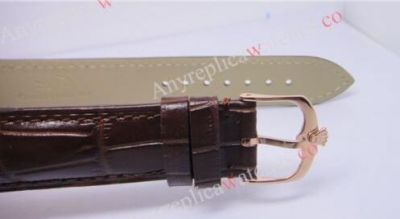 Rolex Leather Strap Replacement for Replica Rolex Cellini Watches